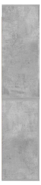 VidaXL Fa Szekrény - Beton Szürke - 160x33x70cm