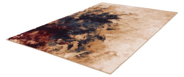 Gyapjú szőnyeg 133x180 cm Burst dark beige – Agnella