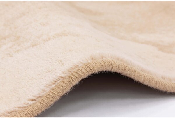 Gyapjú szőnyeg 133x180 cm Burst dark beige – Agnella