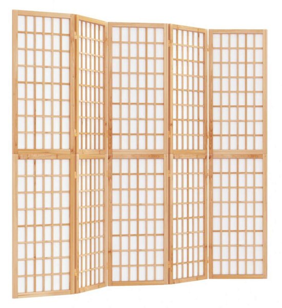 VidaXL Japán Paraván - 5 Paneles - 200x170 cm