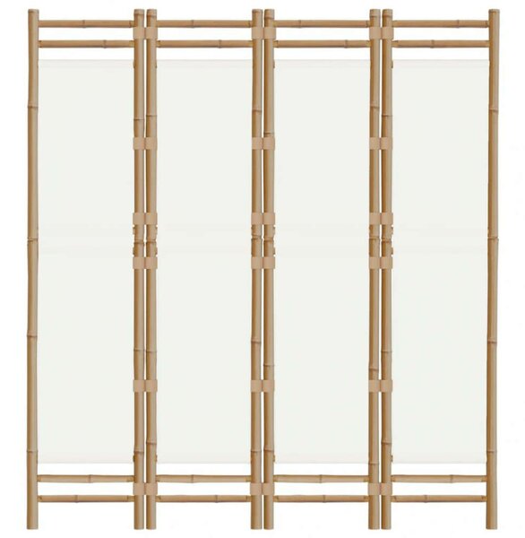 Bambusz Térelválasztó - 4 Paneles - 160x180 cm