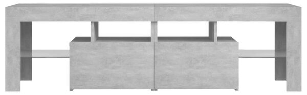 Modern TV Szekrény - Betonszürke - 140cm