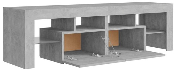 Modern TV Szekrény - Betonszürke - 140cm