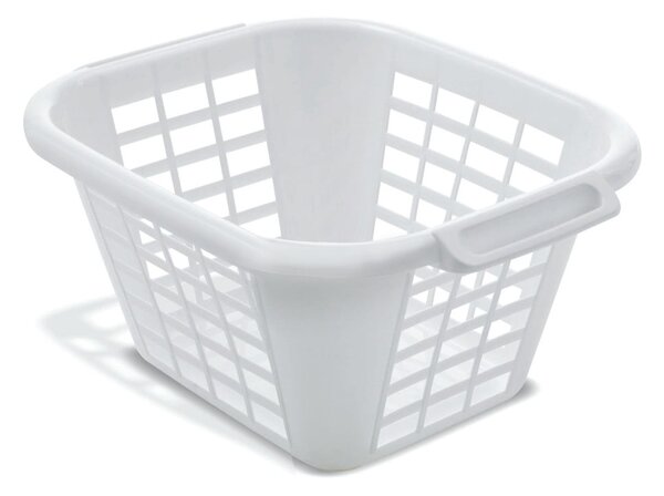 Square Laundry Basket fehér szennyeskosár, 24 l - Addis