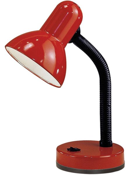 Eglo Basic asztali lámpa, piros-fekete, 1xE27 foglalattal