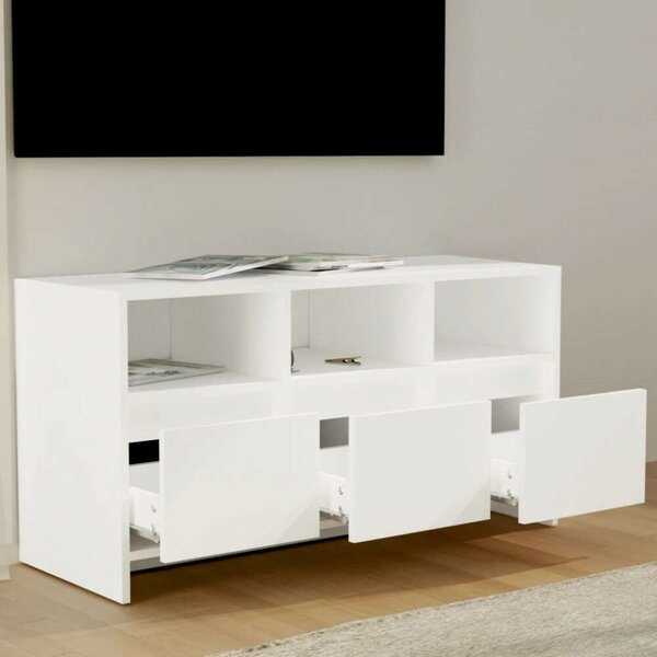 VidaXL TV-szekrény - Fehér - 102x37,5x52,5 cm
