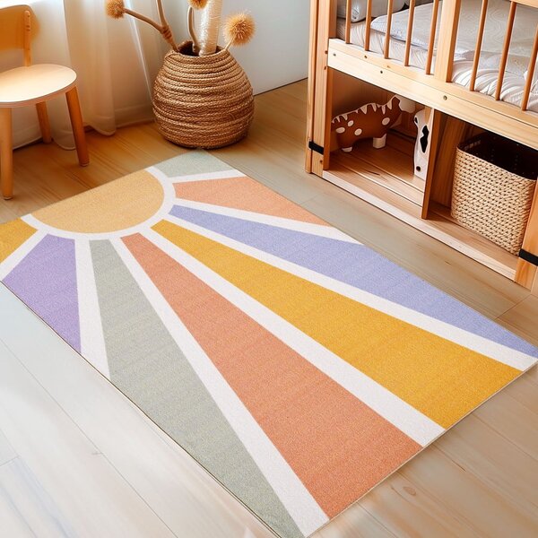 Krémszínű gyerek szőnyeg 140x200 cm Play – Ayyildiz Carpets
