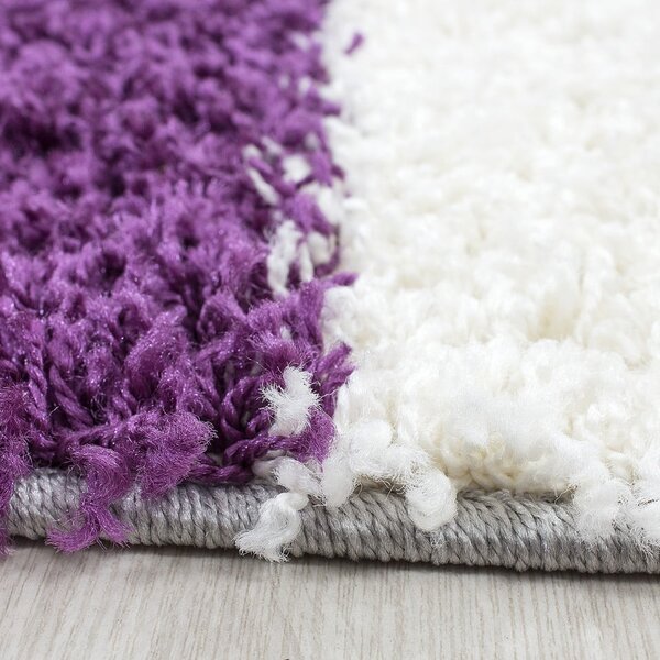 Lila-szürke szőnyeg 60x110 cm Life – Ayyildiz Carpets