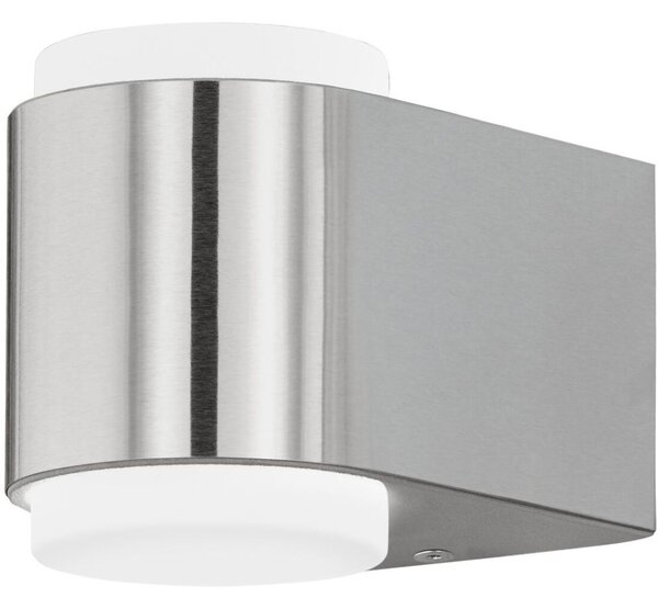 Eglo Briones kültéri fali LED lámpa, ezüst-fehér