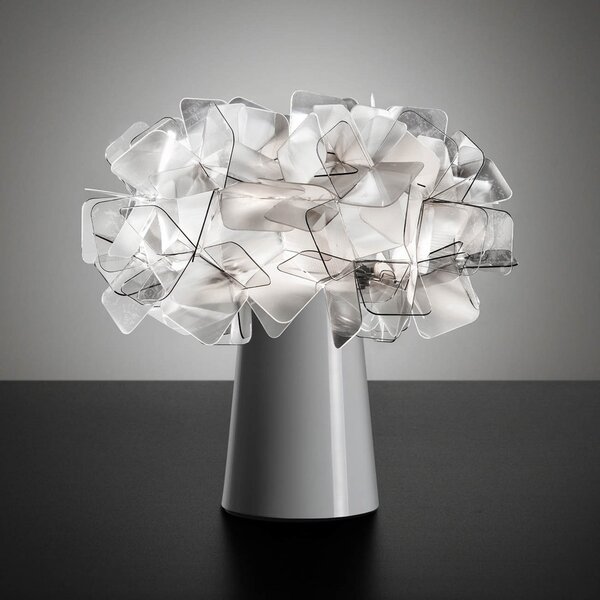 Asztali lámpa Slamp, Clizia, dimmable, Szürke, Nappali, Műanyag, Dizájn
