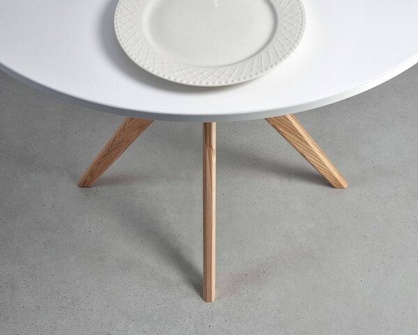 Kerek étkezőasztal ø 80 cm Jubi – Ragaba