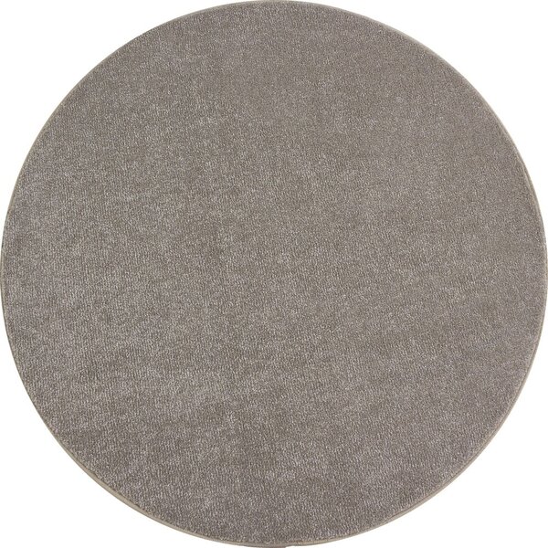 Világosbarna kerek szőnyeg ø 160 cm Ata – Ayyildiz Carpets
