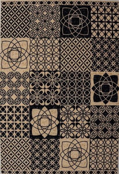 Wedel geometriai mintás szőnyeg 56666323 120x170 beige-barna