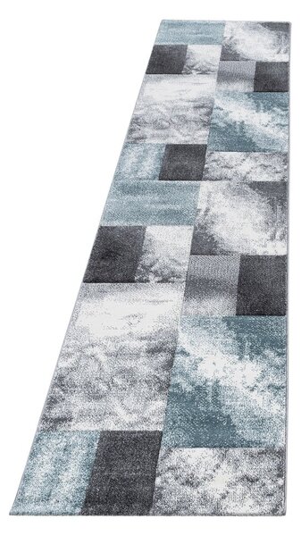 Kék-szürke futószőnyeg 80x300 cm Hawaii – Ayyildiz Carpets