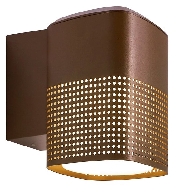 Kültéri Lámpa Nordlux, Sidara, dimmable, Barna / Rozsdabarna, Erkély, Alumínium, Modern