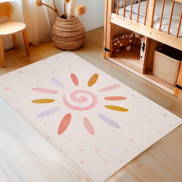 Krémszínű gyerek szőnyeg 80x120 cm Play – Ayyildiz Carpets