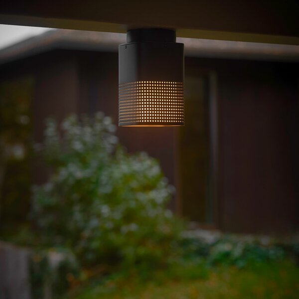 Kültéri Lámpa Nordlux, Sidara, dimmable, Fekete, Erkély, Alumínium, Modern