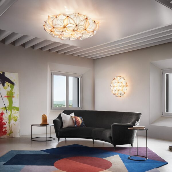 Mennyezeti Lámpa Slamp, La Vie, dimmable, Bézs, Nappali, Műanyag, Dizájn