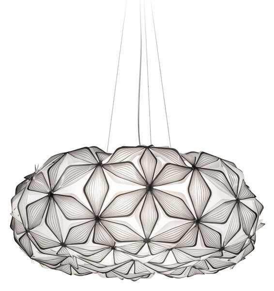 Függőlámpa Slamp, C'EST LA VIE, dimmable, Fekete, Nappali, Műanyag, Dizájn