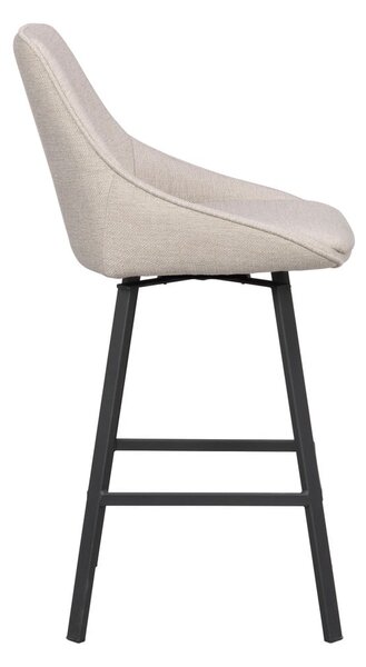 Bézs bárszék szett 2 db-os (ülésmagasság 65 cm) Alison – Rowico
