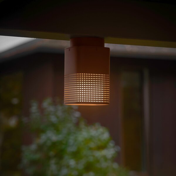 Kültéri Lámpa Nordlux, Sidara, dimmable, Barna / Rozsdabarna, Erkély, Alumínium, Modern