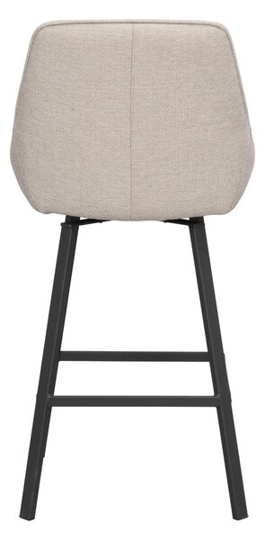 Bézs bárszék szett 2 db-os (ülésmagasság 65 cm) Alison – Rowico