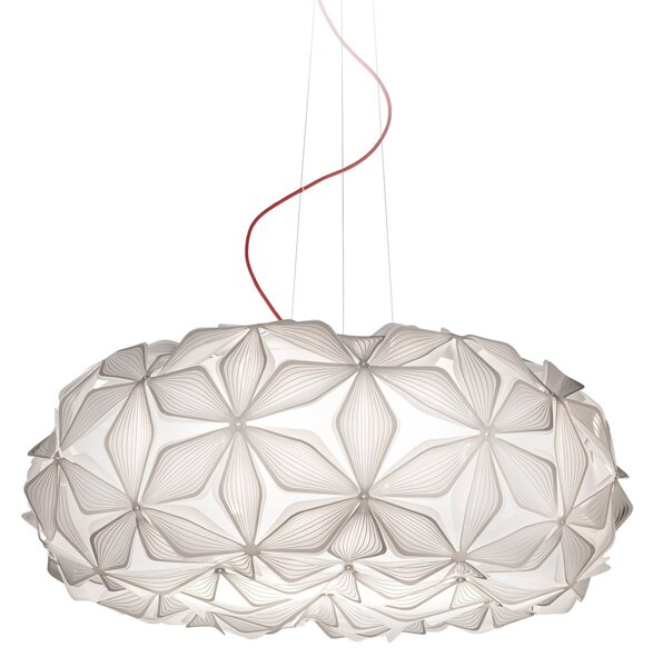Függőlámpa Slamp, C'EST LA VIE, dimmable, Fehér, Nappali, Műanyag, Dizájn