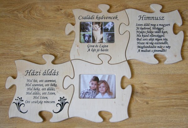 Puzzle Házi áldás falikép