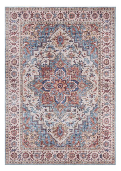 Anthea piros-kék szőnyeg, 80 x 150 cm - Nouristan