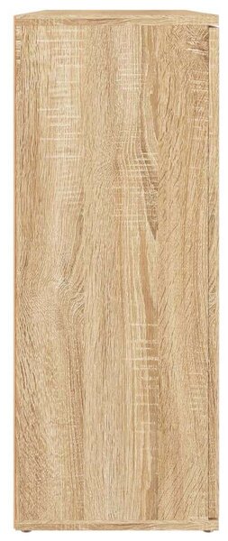 VidaXL Tálalóasztal - Sonoma Tölgy - 91x29,5x75 cm