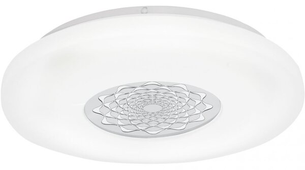 Eglo Capasso 1 mennyezeti LED lámpa, 40 cm, fehér-króm