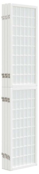 VidaXL Japán Paraván - 6 Panel - Fehér - 240x170 cm