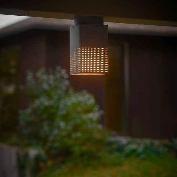 Kültéri Lámpa Nordlux, Sidara, dimmable, Szürke, Erkély, Alumínium, Modern