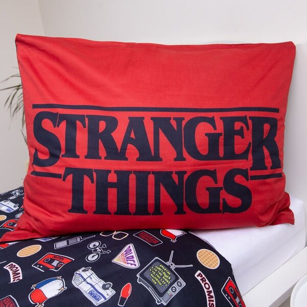 Egyszemélyes pamut gyerek ágyneműhuzat 140x200 cm Stranger Things "Upside Down" – Jerry Fabrics