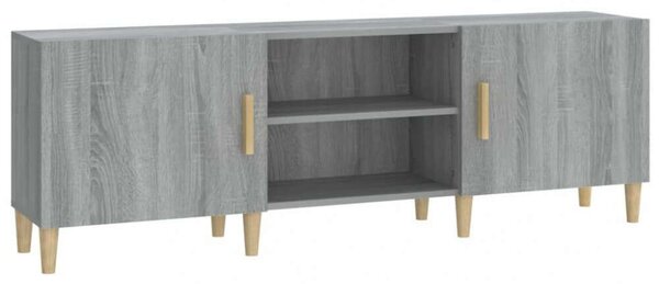 Sonoma Szürke TV Szekrény - 150x30x50 cm