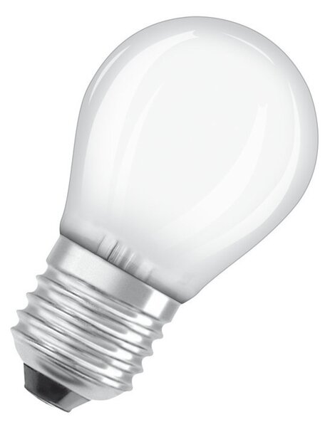 OSRAM Star LED kisgömb, matt üveg búra, 4W 470lm 4000K E27, átlagos élettartam: 15000 óra, fényszín: hideg fehér LED ST CL P 40 GL FR 4W 4000K E27 ( 4058075435124 )