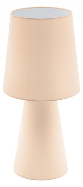 CARPARA barack színű textil asztali lámpa - Eglo-97567 akció