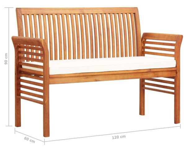 Akácfa Kerti Pad - 2 személyes - 120 cm