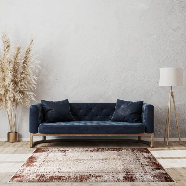 Barna szőnyeg 133x190 cm Terno Brown – FD