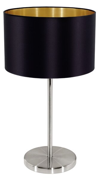 Maserlo - 1 izzós textil ernyős asztali lámpa, 1xE27 - EGLO-31627