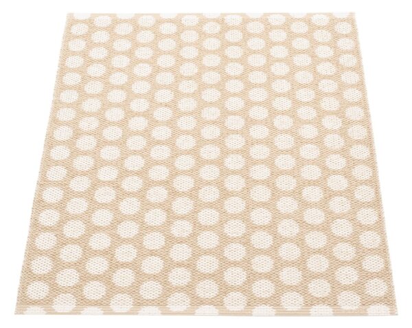 Bézs-krémszínű kültéri-beltéri szőnyeg 70x90 cm Noa Beige Vanilla – Pappelina