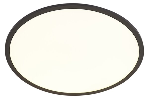 Okos LED panel fekete 60 cm LED Dim to Warm funkcióval és távirányítóval - Knob