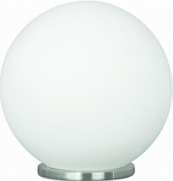 Rondo - Asztali lámpa E27 átm:20cm ezüst/opál - EGLO-85264