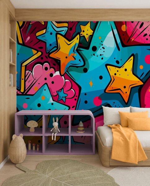 Fotótapéta Falfirkálás, Graffiti és utcai művészet stílusú fotótapéta, w01063 : Uwalls.hu