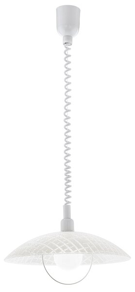 ALVEZ - Állítható magasságú függeszték lámpa; 1xE27; átm:42cm - Eglo-96474