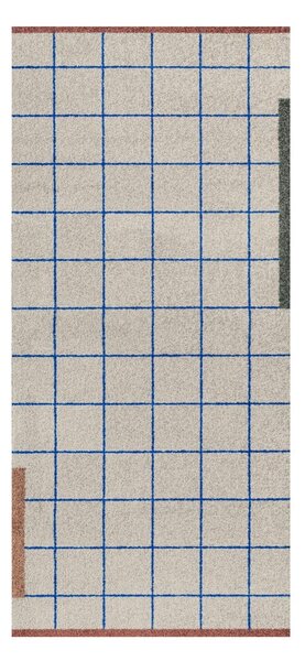 Elefántcsont színű mosható futószőnyeg 70x150 cm Network – Mette Ditmer Denmark