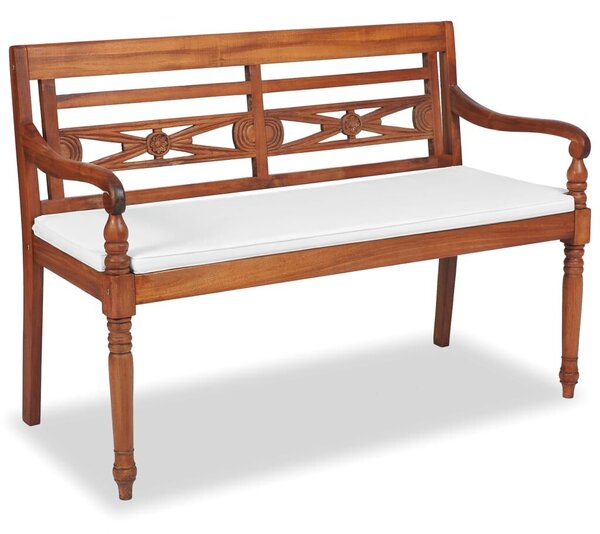 Batavia Teak Fa Pad - 2 Ülőhelyes - 120 cm