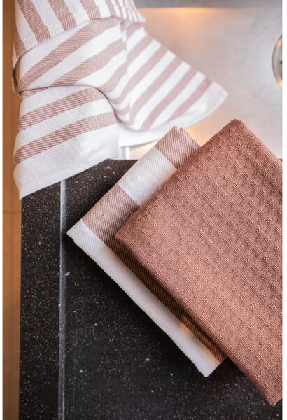 Pamut konyharuha szett 3 db-os 51x74 cm Marra – Tiseco Home Studio