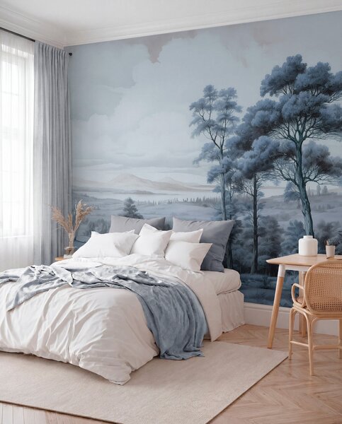 Fotótapéta Modern akvarell tájkép, Természet fotótapéta, w02978v1 : Uwalls.hu