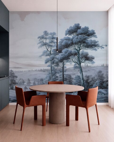 Fotótapéta Modern akvarell tájkép, Természet fotótapéta, w02978v1 : Uwalls.hu